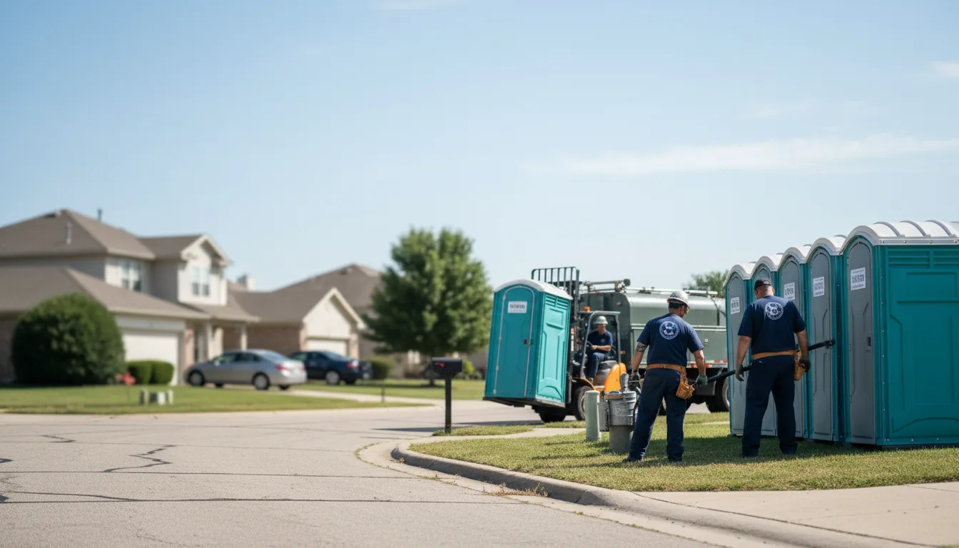 Porta Potty Rental in Mertztown, PA near me